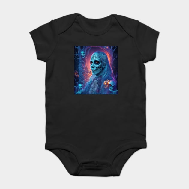 Ghost Lover Baby Bodysuit by Pixel Threads 